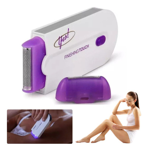 Depilador Elétrico Feminino Intimo Sem Dor Sensor Usb Cor