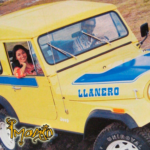 Calcomnias Jeep Llanero Emblemas Repuesto Rustico Foto 3