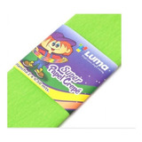 Papel Crepe Luma 50 X 200cm Color X 20 Unidades Color Verde Manzana