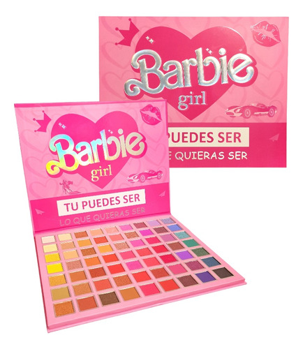 Paleta De Sombras Barbie Girl