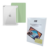 Case P iPad 9/ 8/ 7 Geração 10.2 Espaço Caneta + Película