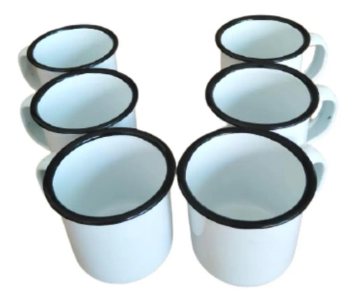 Set 6 Mini Tazas Peltre Mezcaleras Tequilero Salsera Pocillo | MercadoLibre