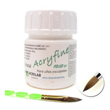 Acrilico Acryfine 30 Gs Polimeros + Pincel Uñas Esculpidas