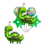 6 Globos De Dinosaurio Para Fiesta De Cumpleaños Y Baby Show