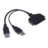 Cable Adaptador Sata A Usb 2.0 Disco Duro 2.5 Hdd Laptop