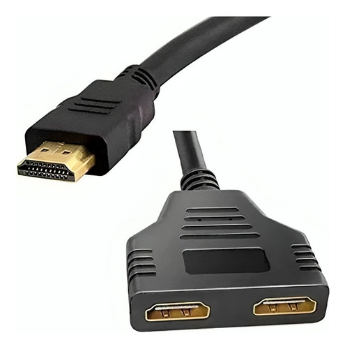 Adaptador Doble Hdmi Tipo Splintter Doble Salida