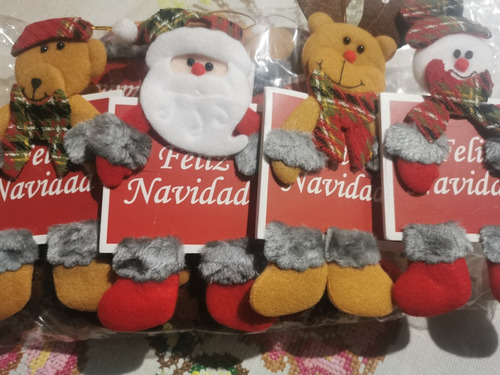 Adornos Navideños Colgantes Para El Árbol Set De 12pz