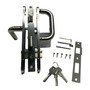 Chapa Alta Seguridad Inox Satin Tipo Dexter Esc Lar J-m 70mm Gris