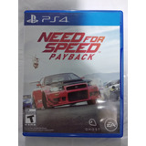 Need For Speed Payback Ps4 Juego Físico Sevengamer