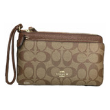 Cartera Larga Coach Con Doble Cierre (original/importada)