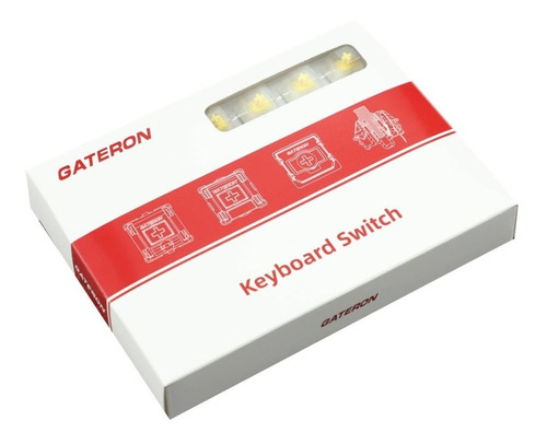 Switch Gateron Pro Yellow - Milky
