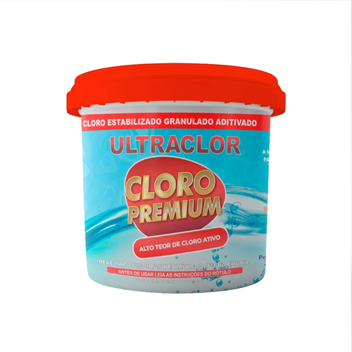 Cloro Premium Granulado Para Piscinas 10kg Balde Ultraclor