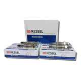 Kit X4 Bujias Calentadoras Kessel Vw Polo Caddy 1.9 Diesel