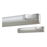 Aplique Royal Cromo 8w Acero Inoxidable 40x7 Cm Ideal Baño