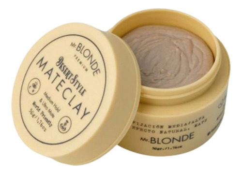 Cera Matte Pomade Mr Blonde Barberia Mate Opaca