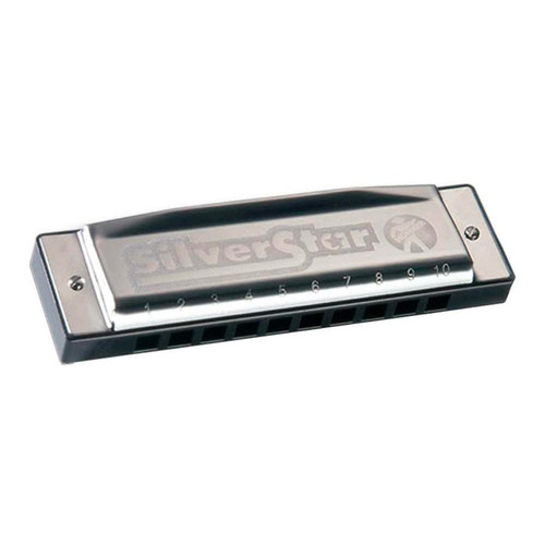 Harmonica Hohner Silver Star 504/20 Gaita Em D Ré