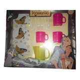 Juego De Te Pocahontas Con Poster-  Lupetoys