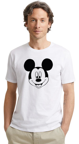 Remera Mickey Mouse - Algodón - Unisex - Diseño Estampado B