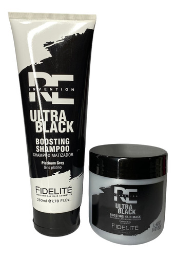 Kit Matizador Ultra Black Shampoo + Mascara - Fidelite