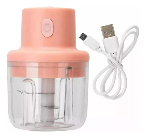 Mini Triturador Electrico Recargable Usb Picador Cebolla  