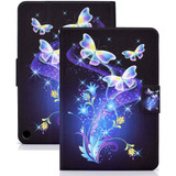 Funda Apoll Para  Kindle Fire Hd 10 2021 10.1  Mariposas