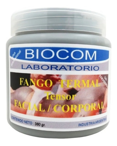 Biocom Fango Termal Tensor Facial Corporal Renovacion Tipo De Piel Todo Tipo De Piel