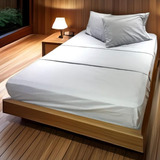 Juegos De Sabanas Premium Unicolor Cama King 120 Hilos 