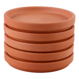 Macetas Pottery Saucers, 5 Unidades, Soporte Para Jardinería
