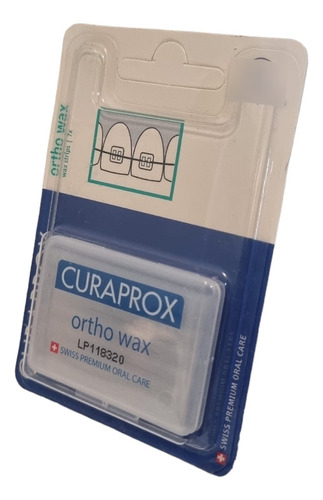 Cera Ortho Wax Curaprox Ortodoncia Brackets Con 7 Strips