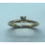 Anillo Para Boda Con Diamante Natural 14k