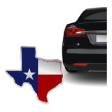 Adesivo Emblema Bandeira Texas Resinado