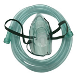 1 Mascara De Oxigeno Alargada Pediatrica Con Tubo Resistente