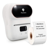 Impresora De Etiquetas Termica Portable Bluetooth M110 White