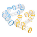 Kit De Tubos Stoppers Hamster, 2 Conjuntos De Cobaias