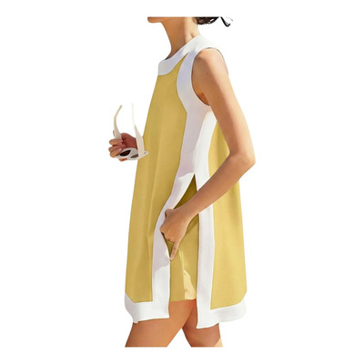 Hooever Conjuntos De 2 Piezas Para Mujer Casual Color Block | MercadoLibre