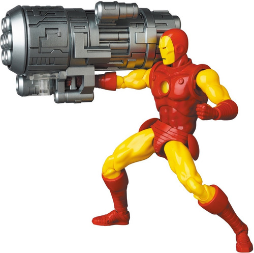 Figura Mafex Iron Man Comic Versión Original Jp