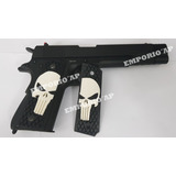 Empunhadura Estriada 1911 Cabo Justiceiro G Punisher Grip We