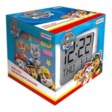 Reloj Despertador Infantil Digital Paw Patrol Patrulla Canin