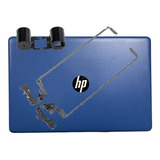 Lcd Back Cover Azul Bisagras Y Cubre Hp 250 G6 255 G6 256 G6