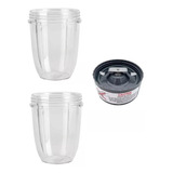 2 Vasos Nutribullet Con Aspa Semillas Original Chico 18 Oz