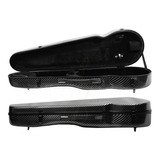 Estojo Case Preto Fibra De Vidro Violino 4/4 C/senha Orquezz