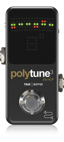 Pedal Afinador Polytune 3 Mini Noir Tc Electronic