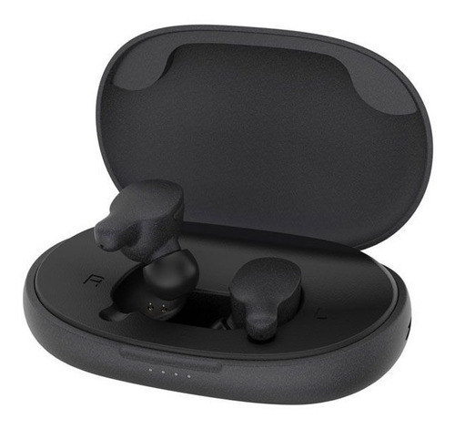 Fone De Ouvido Bluetooth 5.0 Remax Tws-3 Com Case Carregador Cor Preto