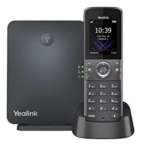 Yealink Paquete De Telefono W73p Ip Dect W73h Con Base W70