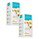 Kit Omega 3 Equaliv 180 Caps Gel Com 2 Unidades