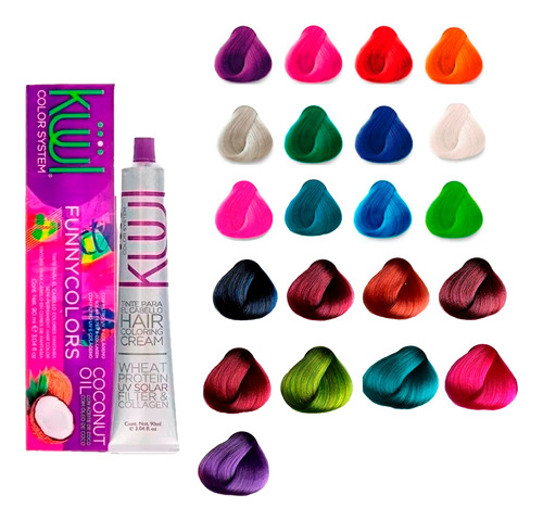 Tintes Kuul Funny Colors - mL a $188