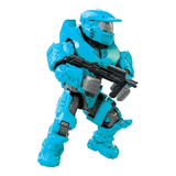 Figura Mega Construx Spartan Mark Iv Azul Batalla Por Ark