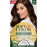 Soft Color Kit De Tintura Semipermanente 40 Castaño Medio