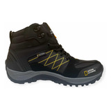 Botas National Geographic 6080 Negro/amarillo Casual Semderi