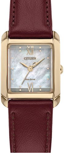 Reloj Citizen Dama Ew5593-05 Cristal Zafiro Dial Madre Perla